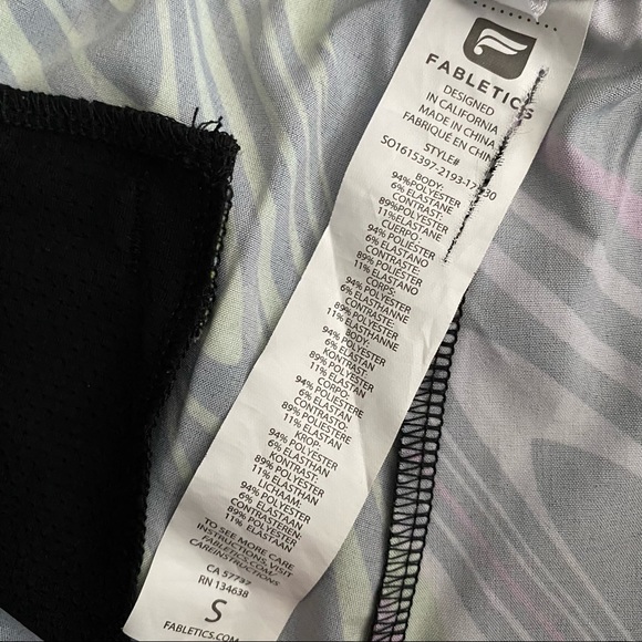 Fabletics Carrie Running Athletic Shorts Multicolor Size Small - Picture 9 of 9